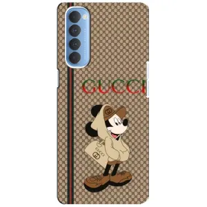 Чехлы ГУЧЧИ для Оппо Рено 4 Про (AlphaPrint) (Mickey GUCCI)