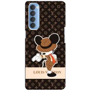 Чохол Disney Mouse Oppo Reno 4 Pro (PREMIUMPrint) (Міккі Джексон)
