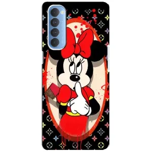 Чохол Disney Mouse Oppo Reno 4 Pro (PREMIUMPrint) (Мінні Маус ЛВ)
