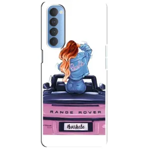 Чехол с принтом «На машине» для OPPO Reno 4 Pro