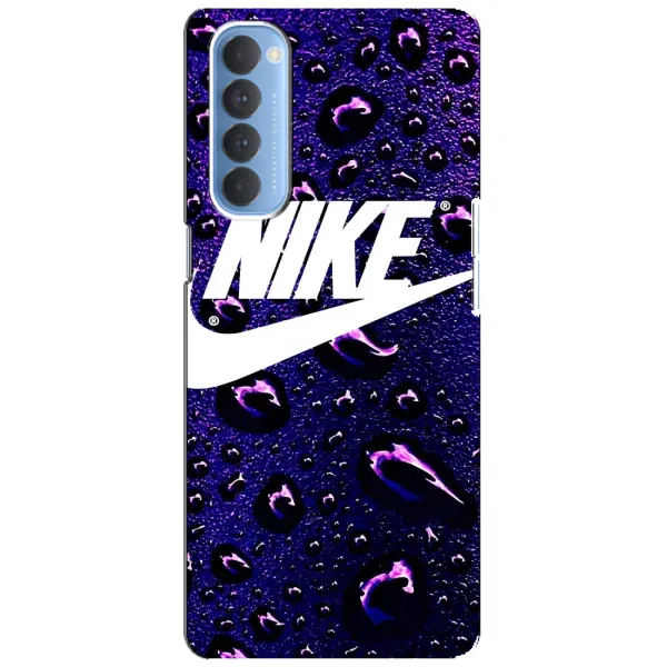 Чехол с принтом «Найк принт» для OPPO Reno 4 Pro
