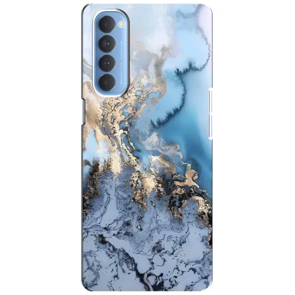 Чехол с принтом «Нежный мрамор» для OPPO Reno 4 Pro