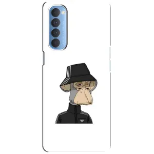 Чохли з Мавпами NFT для Oppo Reno 4 Pro (AlphaPrint) (мавпа NFT Adidas)