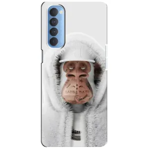 Чохли з Мавпами NFT для Oppo Reno 4 Pro (AlphaPrint) (мавпа NFT в тату)