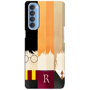 Чохли з Гаррі Поттером для Oppo Reno 4 Pro (AlphaPrint) (обкладинка Гарі Потера)