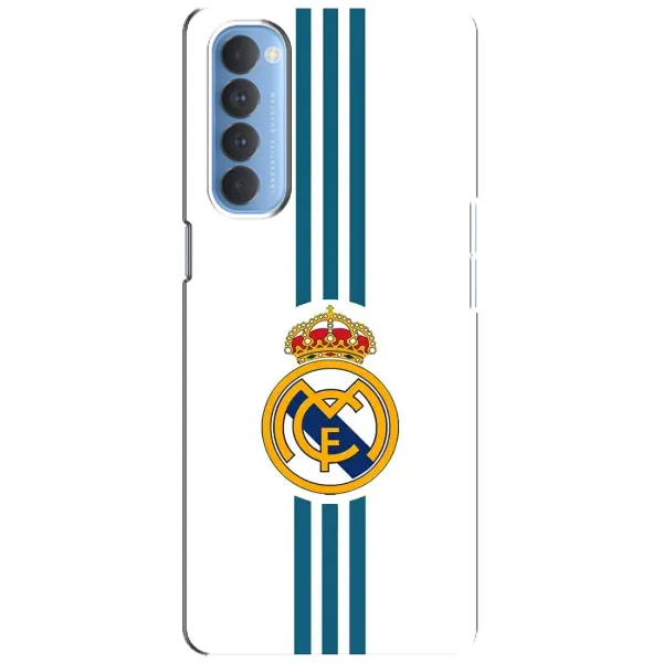 Чохол з принтом «Реал Мадрид на білому» для OPPO Reno 4 Pro Чохол з принтом «Реал Мадрид на білому» для OPPO Reno 4 Pro