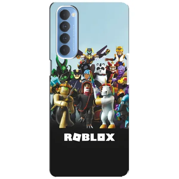 Чехол с принтом «ROBLEX» для OPPO Reno 4 Pro