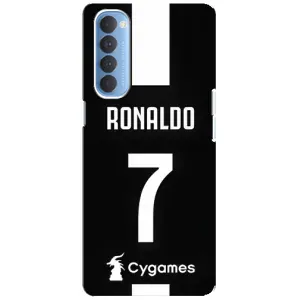 Чехол Криштиану Роналду для Oppo Reno 4 Pro (AlphaPrint) (RONALDO 7)
