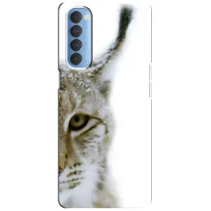 Чохли з картинкою животних Oppo Reno 4 Pro (Рись)