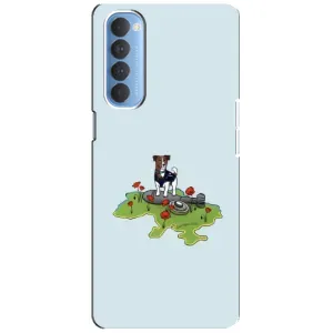 Чохли з картинкою собаки Патрон для Oppo Reno 4 Pro (AlphaPrint) (Сапер Пес)