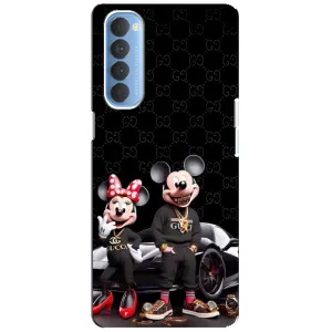 Чохол Disney Mouse Oppo Reno 4 Pro (PREMIUMPrint) (Родина Маусів)