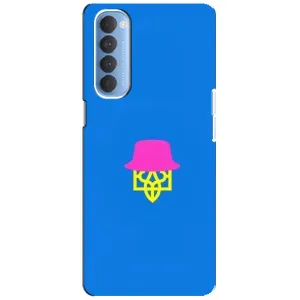 Чохли для Oppo Reno 4 Pro Укр. Символіка (AlphaPrint) (Шапка на гербу)