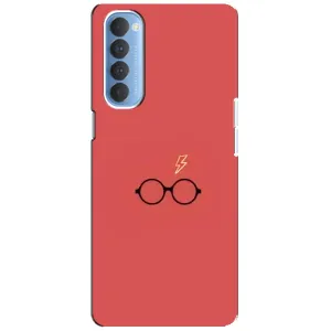 Чохли з Гаррі Поттером для Oppo Reno 4 Pro (AlphaPrint) (шрам та окуляри)