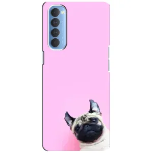 Чохли з собаками для Oppo Reno 4 Pro (VPrint) (Смішна собака)