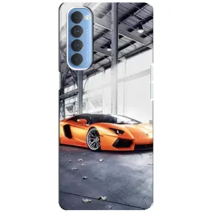 Чохли з Машинами на ОППО Рено 4 Про (VPrint) (Sport Car)