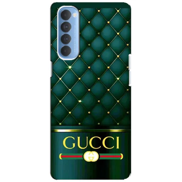 Чехол с принтом «Текстура Гуччи» для OPPO Reno 4 Pro