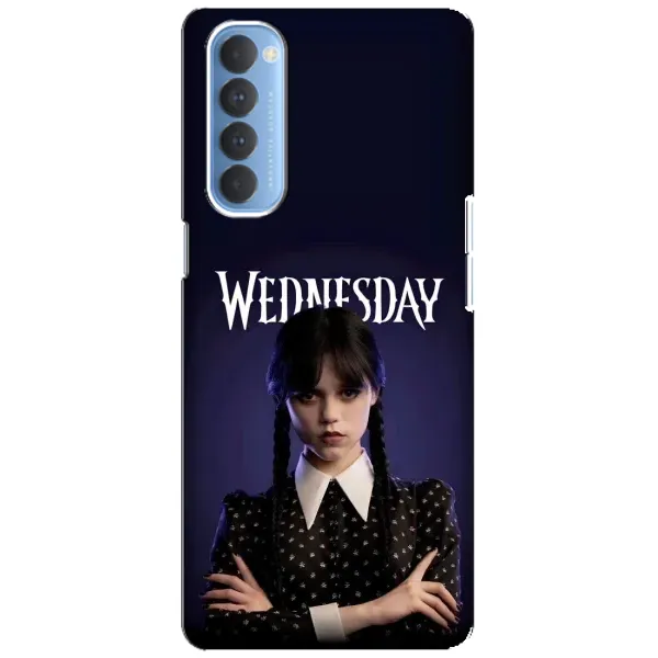 Чохол з принтом «Wednesday» для OPPO Reno 4 Pro
