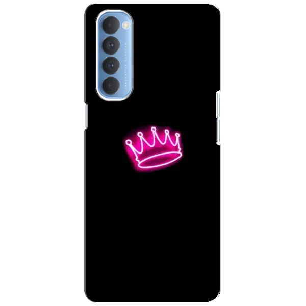 Чехол с принтом «Яркая корона» для OPPO Reno 4 Pro