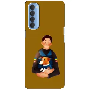 Чохли з картинкою собаки Патрон для Oppo Reno 4 Pro (AlphaPrint) (ЗСУ Патрон)