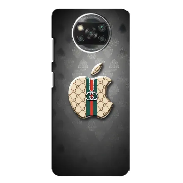Чохол з принтом «Apple gucci» для OPPO Reno 4