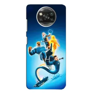 Чехол с принтом Фантастическая четверка для Oppo Reno 4 (Герои Фантастическая Четверка)