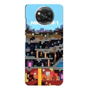 Чохол Майнкрафт на Oppo Reno 4 (AlphaPrint) Minecraft (фон Minecraft)