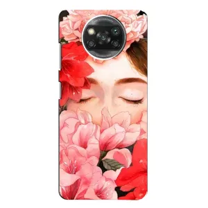 Чехлы (ART) Цветы на Oppo Reno 4 (VPrint) (Очі в квітах)