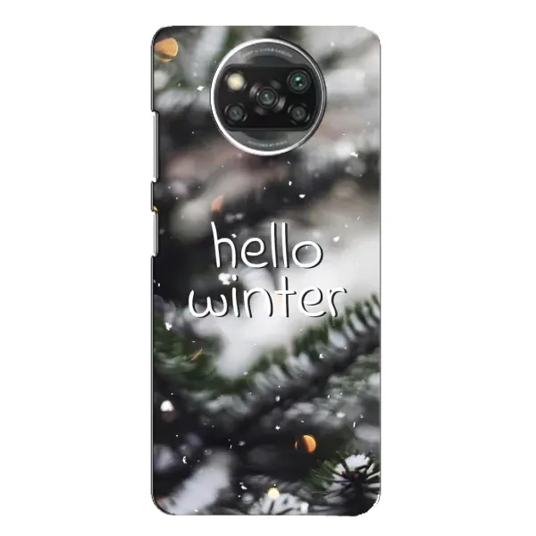 Чохол з принтом «Hello winter» для OPPO Reno 4 Чохол з принтом «Hello winter» для OPPO Reno 4