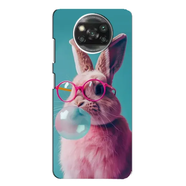 Чохол з принтом «Кролик в окулярах» для OPPO Reno 4 Чохол з принтом «Кролик в окулярах» для OPPO Reno 4