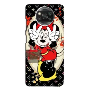 Чехол Disney Mouse Oppo Reno 4 (PREMIUMPrint) (Минни peace)