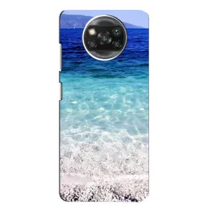 Силиконовый чехол с КАРТИНКАМИ лето для Oppo Reno 4 (AlphaPrint) (Море)
