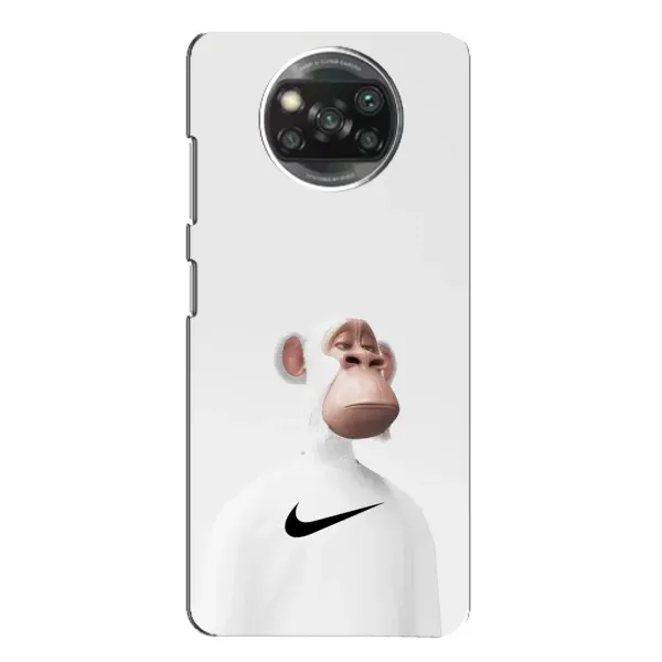 Чехол с принтом «обезьяна NFT Nike» для OPPO Reno 4