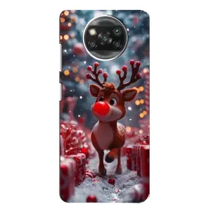 Яскравий чохол для OPPO Reno 4 з Зимові Оленята (Олень серед подарунків)