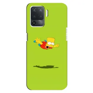 Чехол с Симпсонами для OPPO Reno 5 Lite (VPrint)