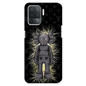 Чехлы для OPPO Reno 5 Lite - Bearbrick Louis Vuitton (PREMIUMPrint) (Bearbrick LV)