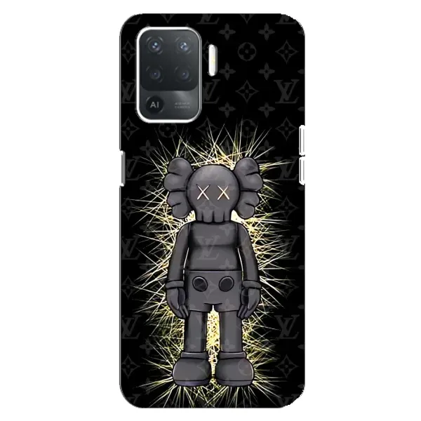 Чехол с принтом «Bearbrick LV» для OPPO Reno 5 Lite
