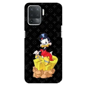 Чехлы для OPPO Reno 5 Lite - Скрудж МакДак Louis Vuitton (PREMIUMPrint) (Богатство Макдака)