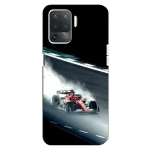 Чехол Формула1 на OPPO Reno 5 Lite (Болид гоночный)