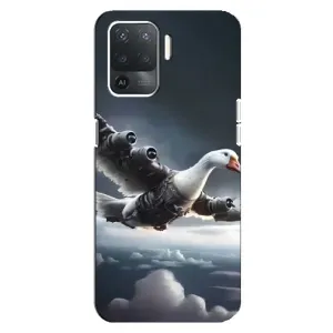 Чохол з мемом Тралалело тралала на OPPO Reno 5 Lite (Бомбардіні гусіні)