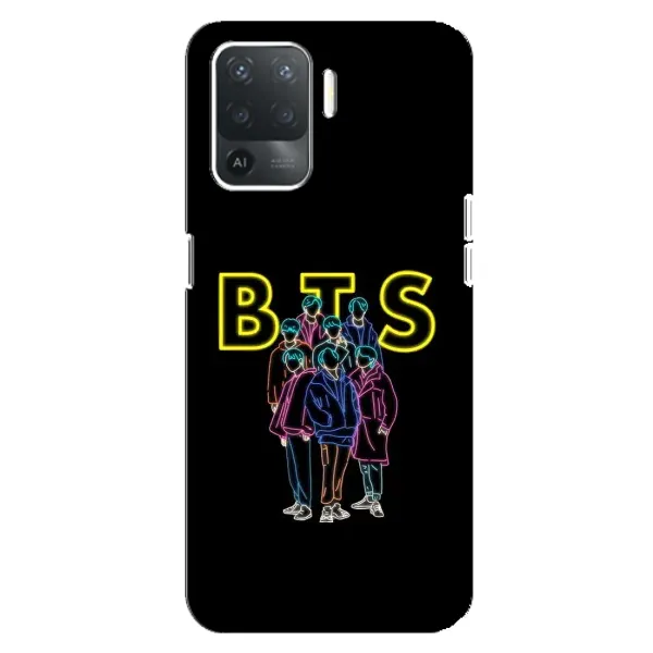 Чехол с принтом «BTS стайл» для OPPO Reno 5 Lite