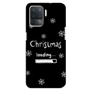 Рождественские, Праздничные Чехлы для Оппо Рено 5 Лайт (Christmas loading)