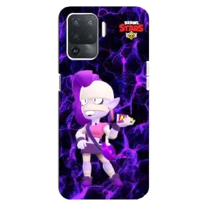 Чехлы Brawl Stars для OPPO Reno 5 Lite (AlphaPrint) (Емз Бравл Старс)