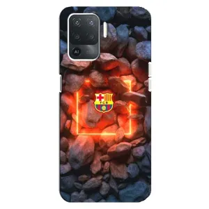 Чехлы для Оппо Рено 5 Лайт (VPrint) - ТОП ФК (ФК Барселона)