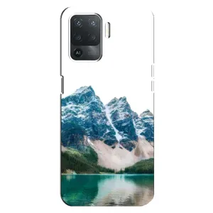 Силіконовий чохол з КАРТИНКАМИ літо для OPPO Reno 5 Lite (AlphaPrint) (Гори)