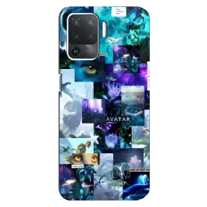 Чехлы с фильма АВАТАР для OPPO Reno 5 Lite (AlphaPrint) (коллаж Аватар)