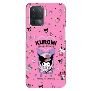 Чехлы с топовыми принтами для Оппо Рено 5 Лайт (KUROMI)