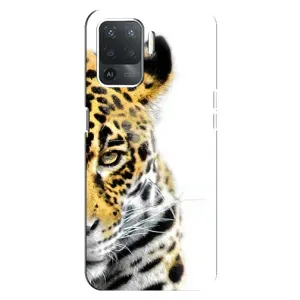 Чехлы с картинками животных OPPO Reno 5 Lite (Леопард)