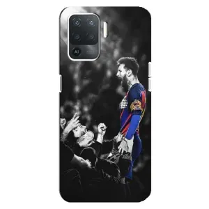Чехлы Месси для OPPO Reno 5 Lite (AlphaPrint)