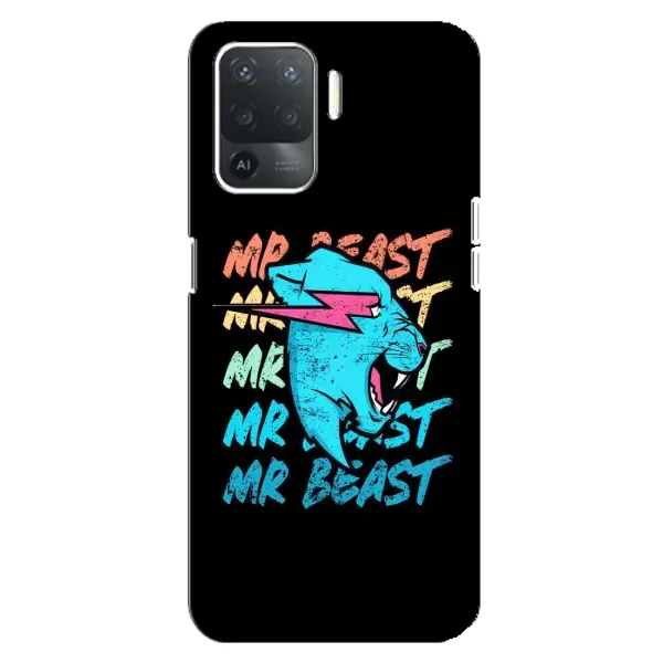 Чохол з принтом «logo Mr beast» для OPPO Reno 5 Lite