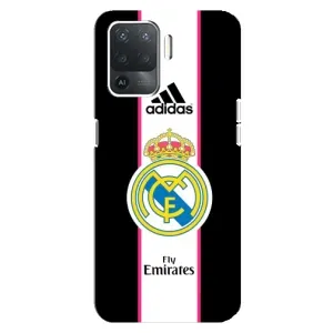 ФК Реал Мадрид чехлы для OPPO Reno 5 Lite (AlphaPrint) (лого Real Madrid)